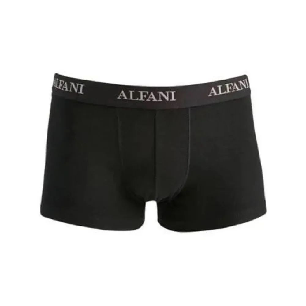 5pk-โAlfani small black white boxer briefs fitted